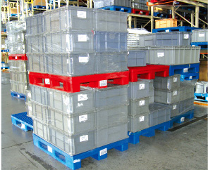 1000USES "PLUS" TU6428 53ltr STACKING BOX & LID - Heavy Duty Stacking Box. &nbsp;&nbsp;Plastic BOXES
