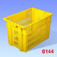 0144 Maxi vented Heavy Duty Stack & Nest Crate&nbsp;&nbsp;crates
tubs
bins
containers