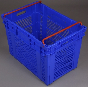 GI-800AK Nestable Plastic Crate&nbsp;&nbsp;nestable cheap top quality closed bases open sides gurtan GI-800AK GI800AK