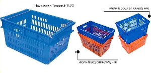 GI-900 Nestable Plastic Crate&nbsp;&nbsp;gi900 biggest nestable crate dimensions cheap 