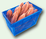 SWING BAR STACK & NEST LOGISTICS BASKET&nbsp;&nbsp;Plastic Crates
