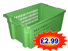 ex SALAD CRATES (ANGLIA SALADS)&nbsp;&nbsp;Plastic Boxes, Trays Crates, Baskets, BINS.

