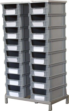 TU104-20 1000USES. 45ltr Heavy Duty Stacking Container.&nbsp;&nbsp;Plastic Boxes