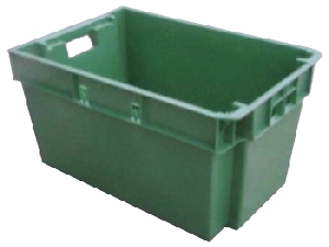 PBN604030C STACKING AND NESTING PLASTIC CONTAINERS&nbsp;&nbsp;• NESTABLE TO SAVE SPACE DURING STORAGE AND RETURN
TRANSPORT
• INTERLOCK WHEN STACKED FOR SECURE STACKING
• MANUFACTURED FROM HYGIENIC FOOD GRADE HDPE
• STANDARD SIZE 600 X 400mm FOR USE WITH 1000 X 1200mm AND
1200 X 800mm PALLETS
• CLOSED SIDES AND BASE
• LIGHTWEIGHT WITH CARRY HANDLES FOR EASE OF HANDLING
• LONG LASTING LOW COST REPLACEMENT FOR CARDBOARD
PACKAGING
MODEL