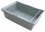 Alison W127 STACK & NEST BAIL ARM CRATE-T135&nbsp;&nbsp;PLASTIC BOXES