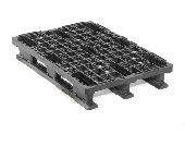 STACKABLE 3 RUNNER PALLET - QP1210LR&nbsp;&nbsp;PLASTIC PALLETS