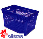 SWING BAR STACK & NEST LOGISTICS BASKET&nbsp;&nbsp;Plastic Crates