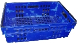 SUPERMARKET STYLE SWING-BAR STACK & NEST CONTAINER&nbsp;&nbsp;Plastic Boxes