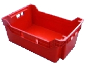 PBN604024C STACKING AND NESTING PLASTIC CONTAINER&nbsp;&nbsp;·  NESTABLE TO SAVE SPACE DURING STORAGE AND RETURN
TRANSPORT
·  INTERLOCK WHEN STACKED FOR SECURE STACKING
·  MANUFACTURED FROM HYGIENIC FOOD GRADE HDPE
·  STANDARD SIZE 600 X 400mm FOR USE WITH 1000 X 1200mm AND
1200 X 800mm PALLETS
·  CLOSED SIDES AND BASE
·  LIGHTWEIGHT WITH CARRY HANDLES FOR EASE OF HANDLING
·  LONG LASTING LOW COST REPLACEMENT FOR CARDBOARD
PACKAGING