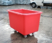 Wheeled plastic container&nbsp;&nbsp;