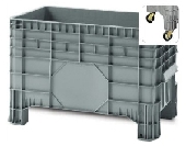 Wheeled plastic container&nbsp;&nbsp;