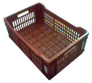 USED STRONG  ALLIBERT STACKING TRAY ex  "SWEB metres "&nbsp;&nbsp;Plastic Boxes
