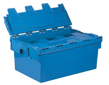 LOWEST PRICE STOCK LIQUIDATION NEW 45ltr Attached Lidded Container  &nbsp;&nbsp;Plastic boxes