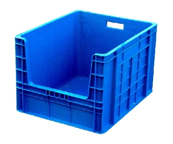 109-00 Large  Heavy Duty Stacking Box - Open front option &nbsp;&nbsp;PLASTIC Boxes