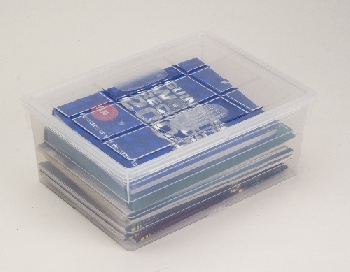 1000USES COVER BOX TU4316n Useful Strong Stacking Boxes. &nbsp;&nbsp;PLASTIC BOXES