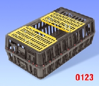 Poultry Crate&nbsp;&nbsp;poultry, stackable, plastic crate, sturdy, small animal cage